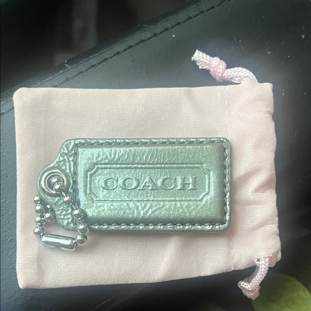 Coach Grey Hang tag